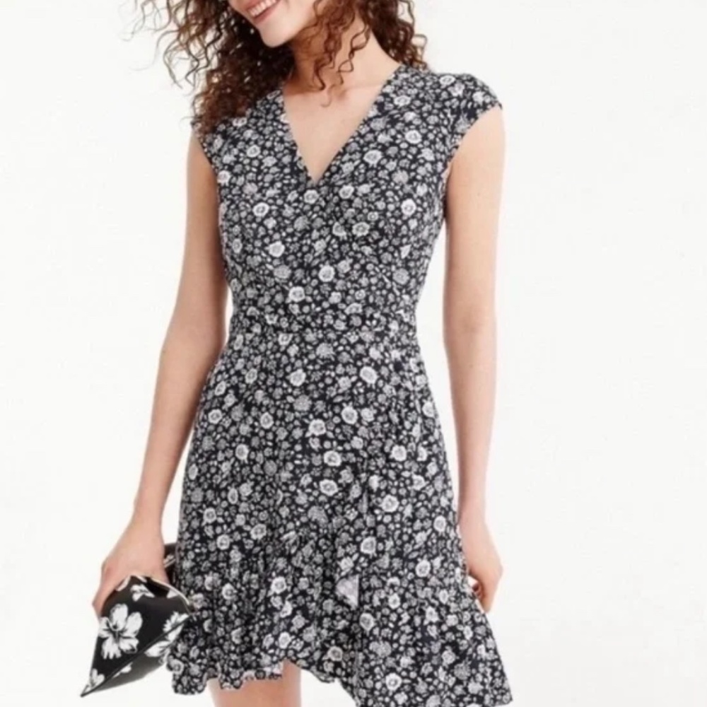 Jcrew Mercantile Faux Wrap Breezy Dress - 2